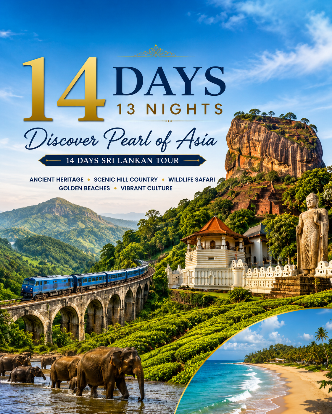 14 Days 13 Nights - DISCOVER THE PEARL OF ASIA