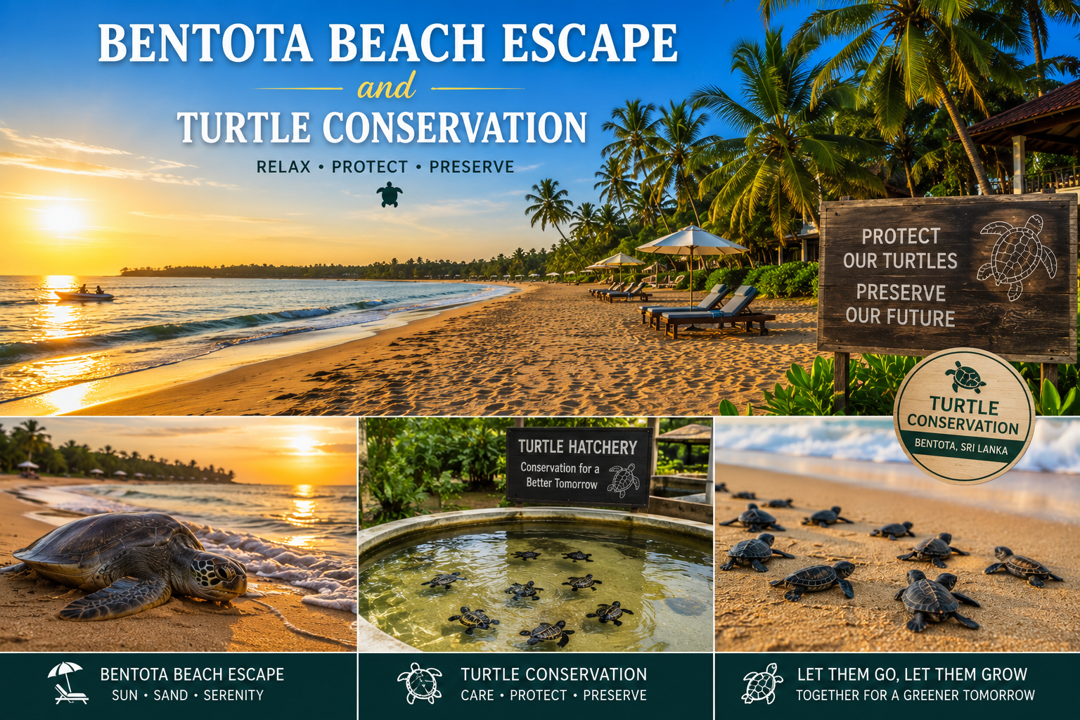 Bentota Beach Escape and Turtle Conservation