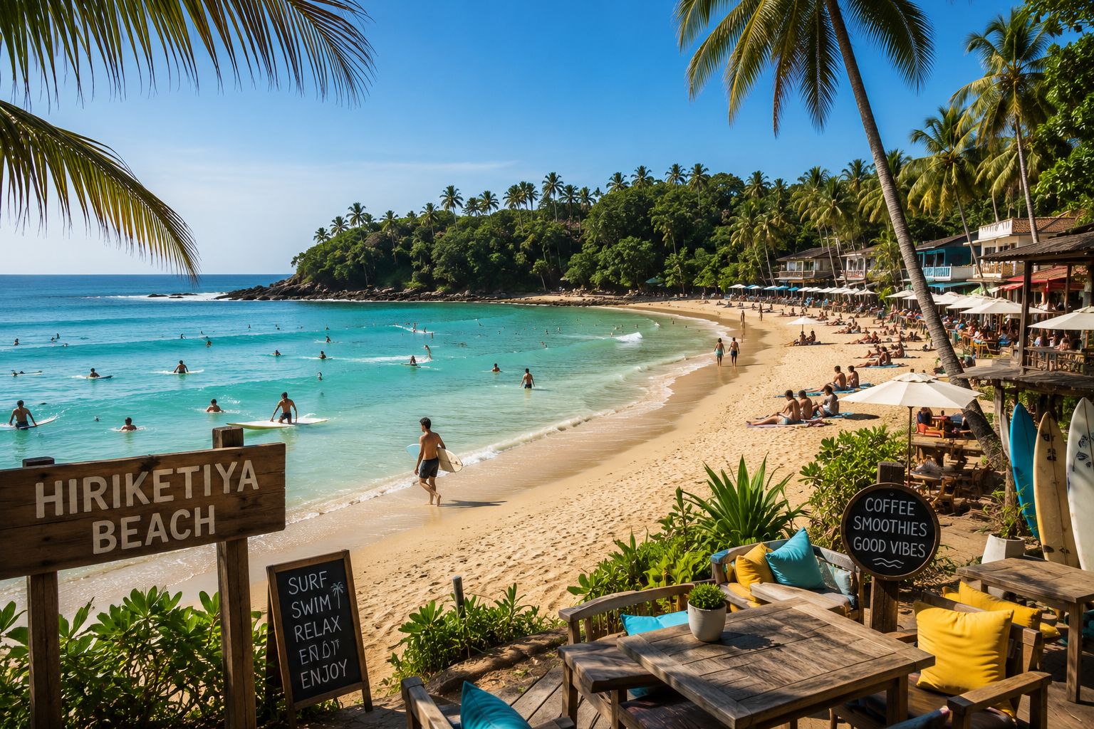 Beach Leisure & Romantic Evening