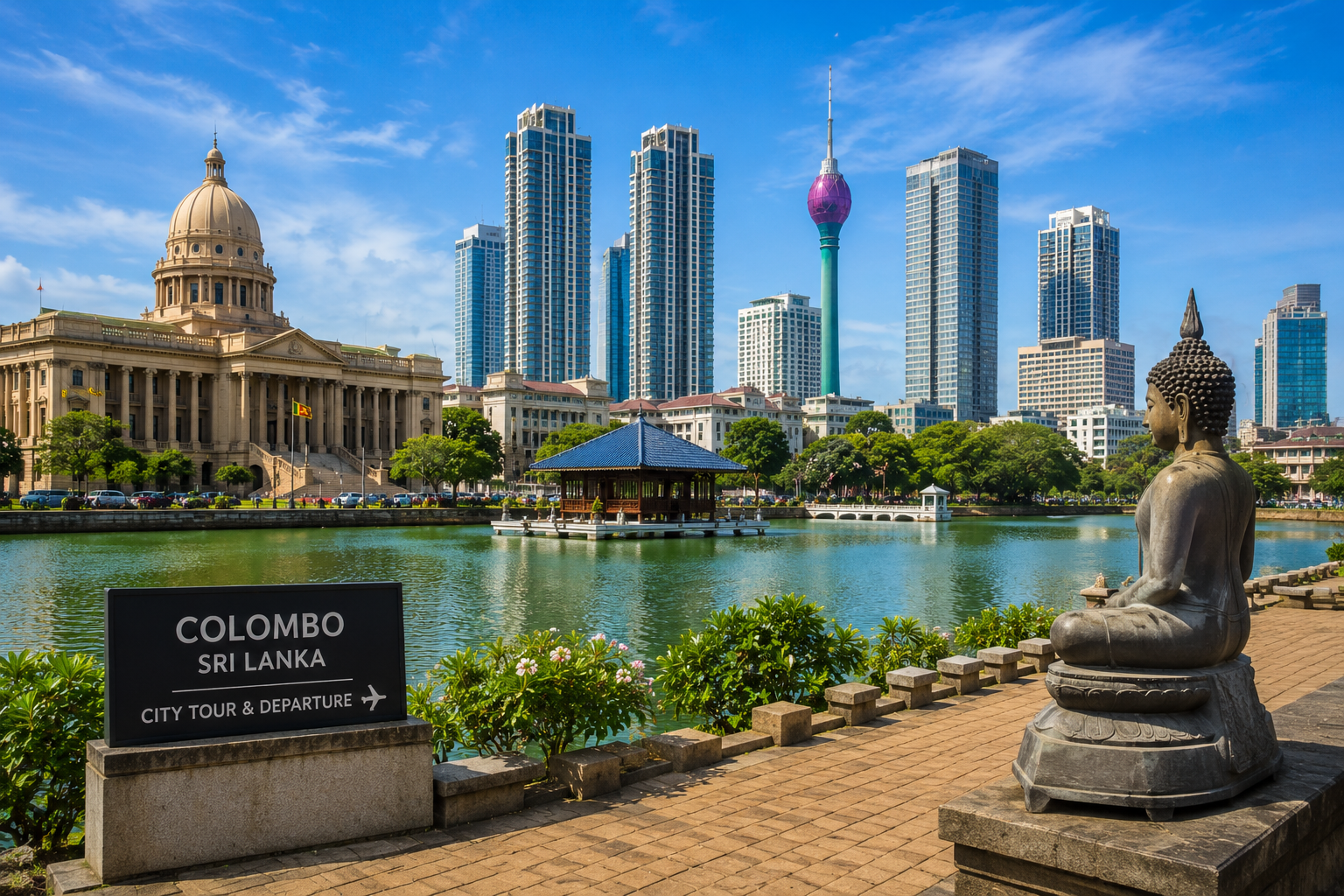 Colombo City Tour and Departure
