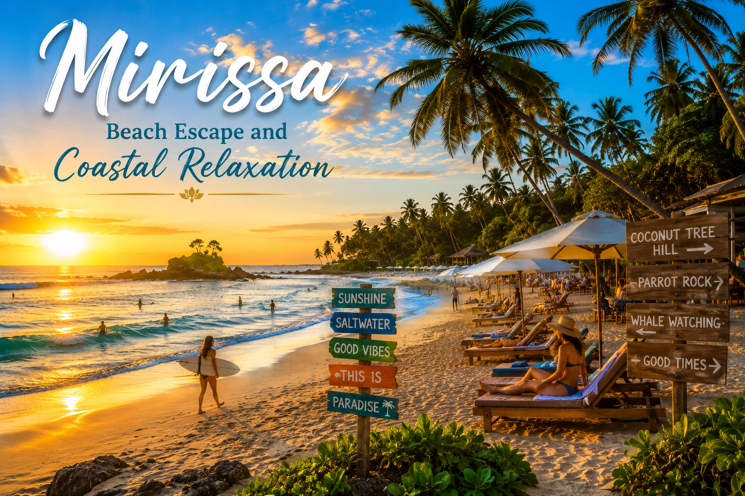 Mirissa Beach Escape and Coastal Relaxation