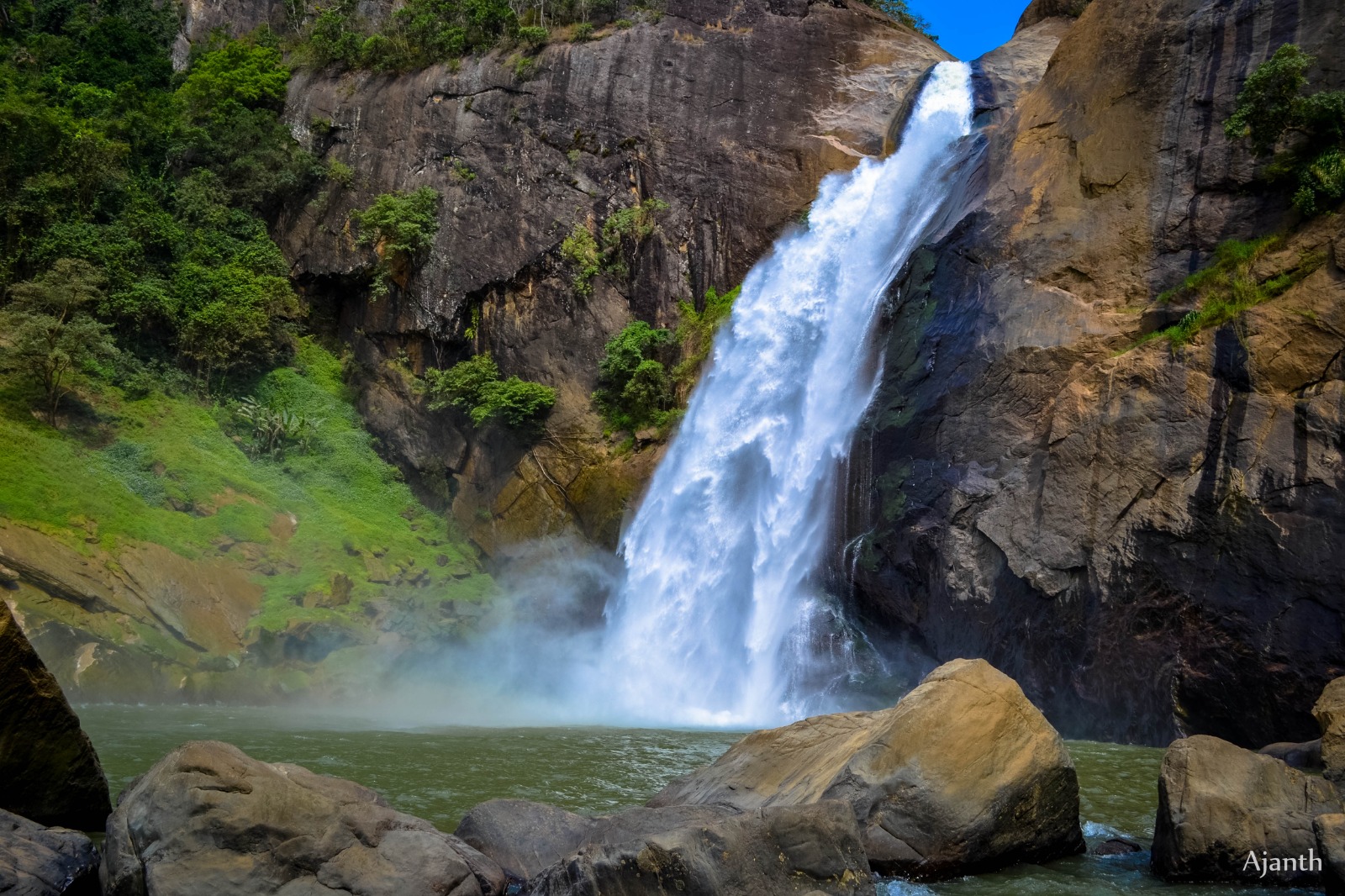 Another beautiful waterfall in Sri Lanka