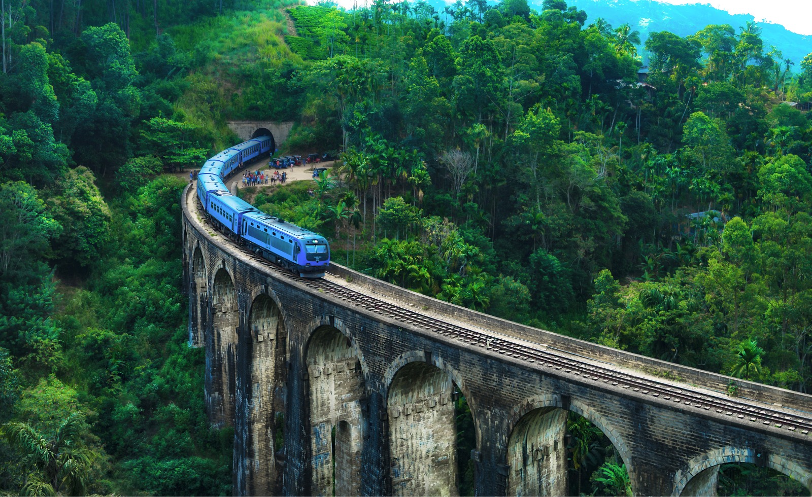 Nine Arch Bridge in Ella, Sri Lanka